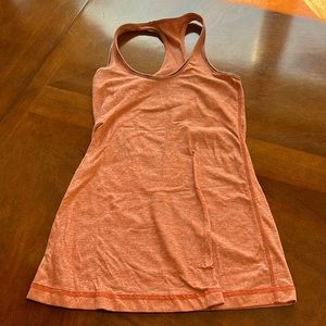 Lululemon, small, orange tank top